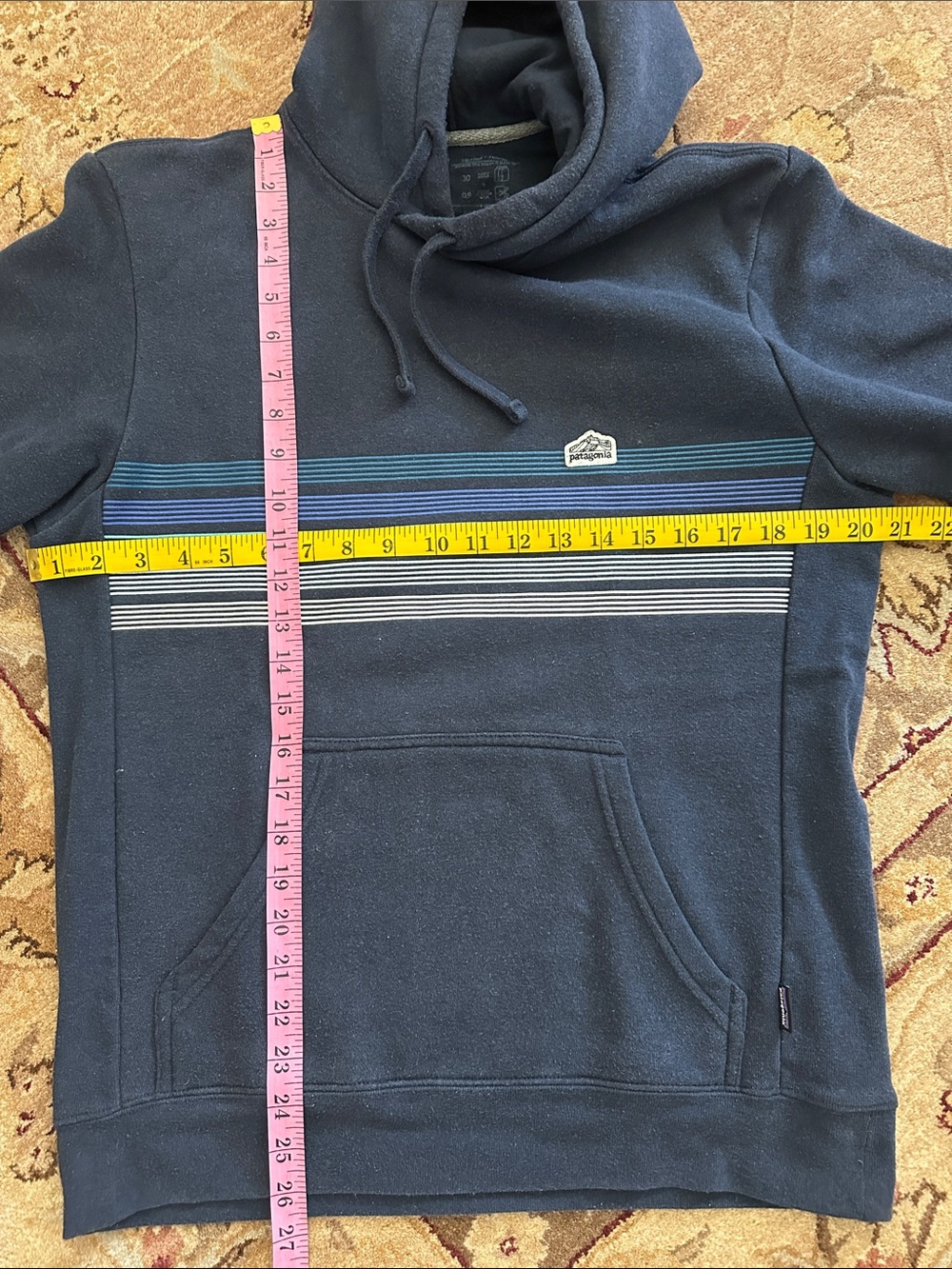 Patagonia  Line Logo Ridge Stripe Uprisal Hoody - Picture 3 of 8